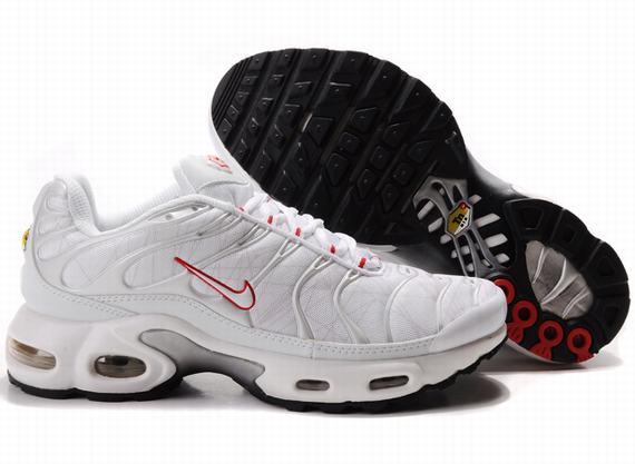 New Men'S Nike Air Max Tn White/Red